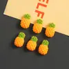 Piña de Dibujos Animados Fruta de Imitación Resina Accesorios Pequeños DIY Funda de Teléfono Pasador Hebilla de Zapato Pegatina de Refrigerador Material Decoración