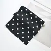 Cinta de Tela de Lunares Grandes Elegante de 14 cm para Manualidades Scrunchie Grande para el Cabello Material de Tela para Hacer Accesorios para el Cabello de Mariposa
