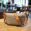 Bolso de Pecho Carlo DaisyVintage con Diseño Estampado, Elegante Bolso de Media Luna tipo Empanada, Bolso Cruzado de Hombro Único de Gran Capacidad para Mujer