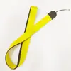 En stock Cuerda de Color Sólido para Teléfono Móvil, Taza de Tetera, Cámara, Cuerda Anti-pérdida, Cuerda para Colgar Permiso de Trabajo de Marca, Cuerda para el Cuello de Transferencia Térmica