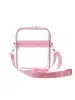 Mochila de Hombro Transparente Transfronteriza de PVC Impermeable Ultraligera Bolso Cruzado Convertible Bolsa de Almacenamiento de Cosméticos para Exteriores Venta al por Mayor