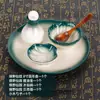 Recipiente para aceite esencial cuenco para aceite esencial plato para aceite esencial bandeja de cerámica herramienta de masaje para spa botella de aroma salón de belleza