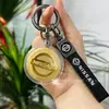 Colgante con Logo de Coche Dorado Personalización de LOGO Oro Puro 999 Llavero de Cuero Regalo para Dueño de Coche Tráfico Conducción Colgante Venta al por Mayor