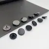 Botones Planos de Aleación de Zinc Fundición a Presión, Broches Redondos para Ropa, Accesorios de Ferretería, Broches sin Coser, Botones para Chaquetas de Plumas, Botones Metálicos