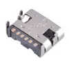 Base tipo C 6 pines carga rápida carga por contacto placa simple especial directo de fábrica USB tipo C hembra