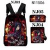 Mochila Fire Shadow nueva mochila transfronteriza traje de tres piezas caricatura moda hombres y mujeres estilo callejero universitario