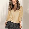 Nuevo Suéter con Cuello en V de Encaje para Otoño e Invierno 2024 de Amazon Suéter de Color Sólido Holgado de Manga Larga para Mujer Europea y Americana