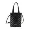 Linda mini bolsa de lunares femenina color caramelo fresco 2026 nueva versátil casual bandolera para teléfono