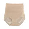 Braguitas abdominales de cintura alta para mujer, sin costuras, de algodón puro, antibacterianas, con entrepierna, de seda helada, transpirables, finas, de verano, talla grande
