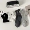 Calcetines para Hombre Calcetines de Barco Negros y Blancos Calcetines Bajos Cortos Absorbentes de Sudor Transpirables Malla de Algodón para Primavera y Verano Calcetines Deportivos Negros y Blancos Grises