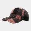 Gorra de Béisbol Versátil de Bloques de Color y Cuadros Nuevo Clásico Otoño e Invierno, Engrosada para Abrigo, Cómoda y a Prueba de Viento, Gorra de Pico Adelgazante