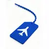 Fornecimento Exclusivo Transfronteiriço de Etiquetas de Voo de Silicone, Conjunto de 4 Peças, Etiquetas de Bagagem, Proteção de Privacidade, Etiquetas de Mala, Viagem de Avião