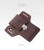 Bolso de Cintura para Teléfono Móvil Modelo Nuevo Mejorado para Hombres, Adecuado para Trabajar en Sitios de Construcción, Funda de Cuero para Teléfono que Puede Sostener un Estuche de Cigarrillos, Colgar Llaves y Enganchar al Cinturón