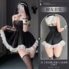 Uniforme de monja sexy lencería sexy deseo puro de seducir pasión caliente traje secundario para la cama gratis 2821