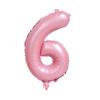 Balão digital azul claro novo de 32 polegadas balão digital rosa bebê layout de aniversário de bebê novo transfronteiriço