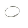 Joyería de Diseño Japonés Estilo Ins al Estilo Coreano Plata Esterlina S925 Pulsera Simple de Nudo Versátil Elegante Estilo Femenino de Alta Gama