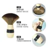Cepillo Barredor para Salón de Belleza Cerdas Suaves Herramienta de Limpieza de Cuello Cepillo de Madera Maciza Venta al por Mayor Cepillo de Cerdas Suaves Madera Maciza