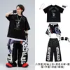 Trajes de Performance de Street Dance para Niños, Conjuntos de Hip-Hop para Niños y Niñas, Ropa de Moda, Trajes de Performance de Baile Hip-Hop y Percusión para Niños