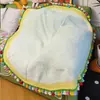 Manta com Buquê de Rosas Pontiagudas Pacote de Material para Tricô DIY Feito à Mão Manta de Flores de Lã Crochê Presente de Dia dos Namorados Chinês para Namorada