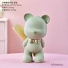 Celebridade da Internet Luxo Leve Urso Violento Vaso de Flores Enfeites Sala de Estar Mesa de Centro Enfeites de Flores Urso Flor Seca Decoração para Casa
