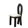Silla de Comedor Vintage de Madera Maciza Estilo Francés, Silla con Respaldo para Uso Doméstico, Silla Nórdica, Silla con Respaldo de Diseñador Mid-Century, Silla de Tocador Minimalista, Clave
