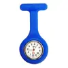 Atacado Colorido Silicone Enfermeira Cor Sólida Moderno Estudante Exame Relógio de Bolso Simples Relógio de Peito Formato Redondo Fabricante Atacado