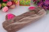 Banda elástica para el pelo de oso de vellón coral, corona, banda para el pelo de baño, hebilla para la cabeza con forma de corazón, accesorios para el pelo con forma de bola de pelo de Corea del Sur, tocados
