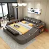 Cama Tatami Cama Eléctrica Vibratoria Masaje para Pareja Cama Simple Moderna Cama Multifuncional para Pareja