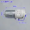 Bomba de Vácuo Micro CC 3,7V 5V 6V 12V Autoescorvante Bomba de Leite 370 Bomba de Ar de Pressão Negativa Super