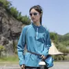 Camiseta de Manga Longa Leve com Meio Zíper para Treinamento e Esportes - Estilo Montanha Outdoor para Deslocamento Urbano 2026 - Absorvente de Suor e Secagem Rápida