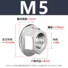 Porca sextavada com flange de aço inoxidável 304 M3-M16 com porca de segurança dentada DIN6923 porca sextavada autoblocante antiderrapante