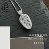 Colgante de jadeíta translúcido de alta transparencia, colgante de hoja de jade de rama dorada, colgante de hoja de jade de vidrio, colgante de jadeíta para mujer, venta al por mayor en fábrica