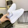 Tenis Blancos para Mujer, Suela Gruesa, Nuevo Estilo Primavera y Otoño, Aumentadores de Altura, Zapatos de Papá, Deportivos Casuales de Moda, Celebridad de Internet