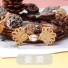 Hebilla de abanico de perla para cheongsam, hebilla decorativa para traje Tang Hanfu, hebilla de tela tejida a mano de estilo chino, botón vintage