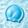 Gorro de natación de silicona de alta elasticidad transfronterizo para adultos, unisex, impermeable, no restrictivo, especializado para equipo y entrenamiento de natación, comercio exterior