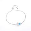 Pulsera de mujer de Amazon, chapada en cobre, oro auténtico, ópalo de palma hueco, joyería artesanal, accesorios de joyería de doble agujero hechos a mano.