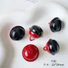 Accesorios para Joyería de Campanilla Pequeña con Combinación de Colores Lindos Llavero Color Caramelo Pintura Metálica Material para Pulsera DIY
