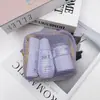Mini Porta-Moedas Rede Dopamina Tofu Bolsa de Cosméticos Portátil Respirável Bolsa de Armazenamento para Cosméticos Batom Bolsa de Maquiagem