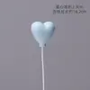 Globo de colores para decoración de pasteles, tarjetas, luz enchufable, arcilla, confesión, fiesta de cumpleaños, postre, disfraz