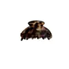 Presilha de Acetato Estilo Francês Pérola Caramelo High-End Presilha Shark para Meio Preso Presilha de Cabelo Presilha de Cabelo