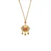 Novo Colar Vietnamita Banhado a Ouro Estilo Chinês com Pingente Borboleta Vazada Drip de Óleo Vintage e Fecho de Segurança, Joia Moderna e Duradoura
