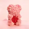 [Promoción] Oso de Rosa PE Transfronterizo Flor Eterna Oso de Espuma Regalo del Día de San Valentín Oso de Rosa Simulado