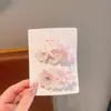 Encaje de Tela Infantil Flor Bordada Pasador Estrella de Mar Delicado Suave Accesorio para el Cabello Clip Versátil Clip de Gota de Agua Clip Bb