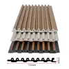 Fabricante Original Grade Plástica de Madeira WPC Painel de Parede de PVC Grade de Fundo Interna Placa Great Wall Grade de Fibra de Madeira de Bambu