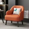 Sofá perezoso apartamento pequeño dormitorio individual oficina lujo ligero balcón silla de ocio apartamento de hotel ropa tienda de té con leche
