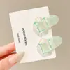 Pinza lateral para el cabello simple y elegante para mujer, sin costuras, fresca y estilosa, alto valor estético, accesorio para el cabello suave y versátil