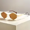 Nuevas Gafas de Sol con Forma de Diamante 2026 con Diseño de Nicho, Estilo Callejero Irregular de Moda, Gafas de Sol Poligonales de Alta Gama