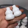 Adornos de Calabaza de Mármol Blanco Natural, Adornos de Jade de Fortuna y Prosperidad, Decoraciones Feng Shui para Hogar y Oficina, Fuente Directa de Suministro