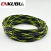 Tubo de Malla Trenzada de Nailon Ignífugo Malla Telescópica de PET Funda de Malla Piel de Serpiente Malla para Caja de Computadora Amortiguador de Cable Tubo Piel de Serpiente