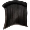 Con almohadilla para sujetar el rostro, artefacto lateral para el cabello, peinado estilo Tang, cabello corto, peluca antigua, bolso, cuerno redondo para mujer, vestido antiguo con aumento de altura.